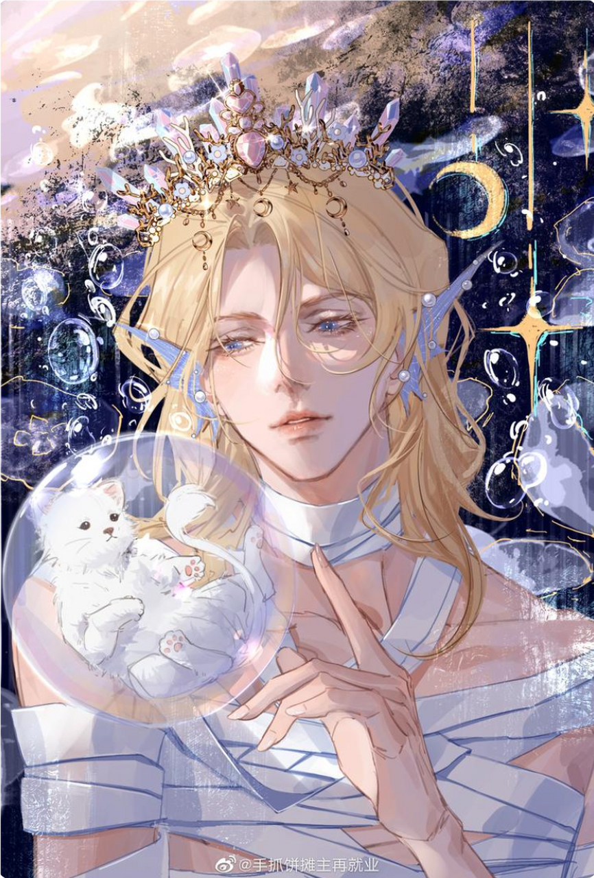 人鱼陷落拍立得大图  画师:手抓饼摊主再就业#漫画# #原耽#