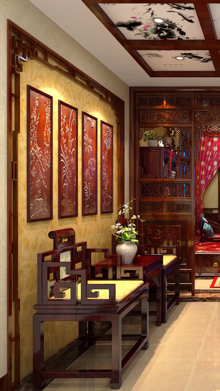 中国古典风暖阁,传统文化的美无可替代!
