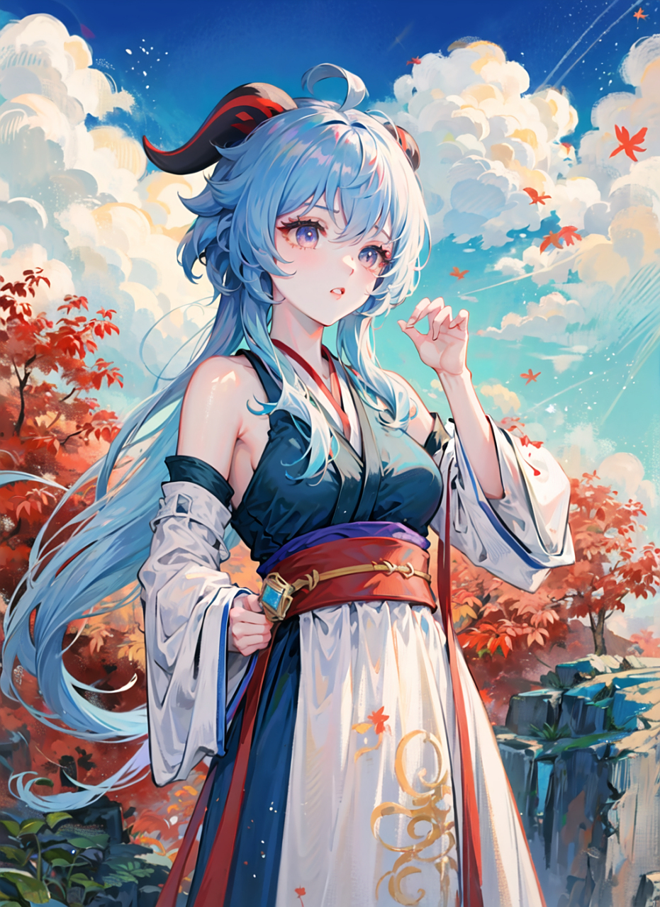 甘雨# #壁纸# 甘2461雨24