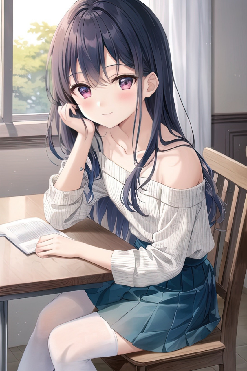 二次元# 文静少女