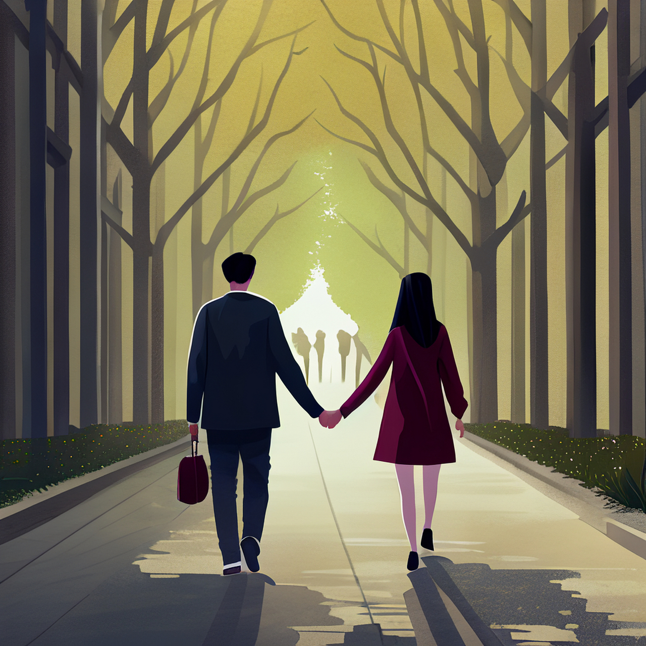 百度ai绘图黑科技 绘出我心目中的爱情#百度ai绘图黑科技#