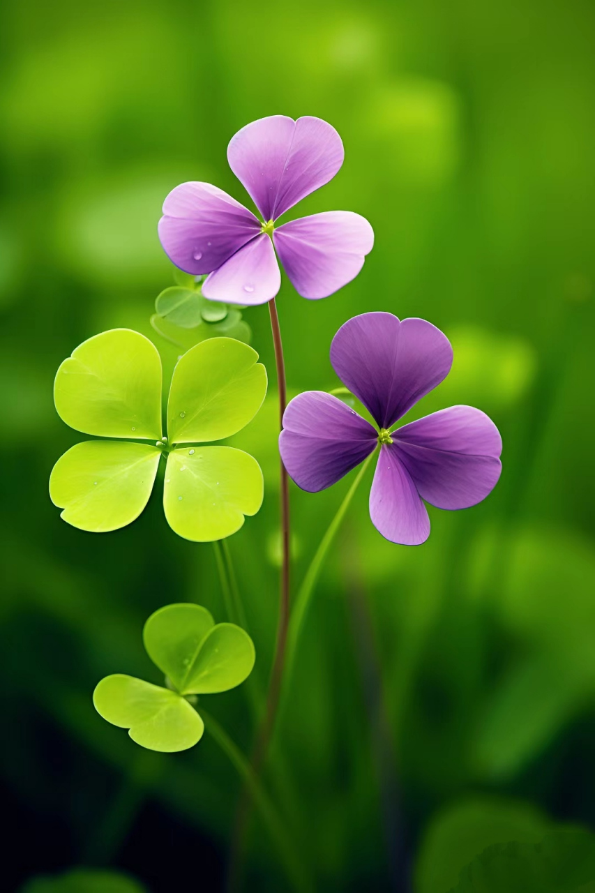 不一样的幸运草   带你不一样幸运#今日早安问候