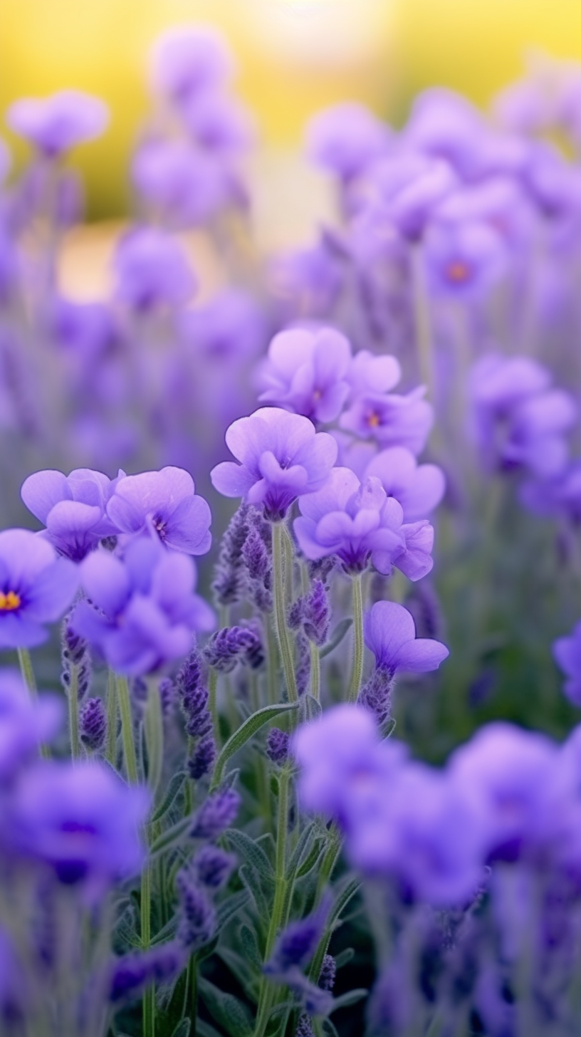 紫色花海,浪漫如诗#治愈系风景