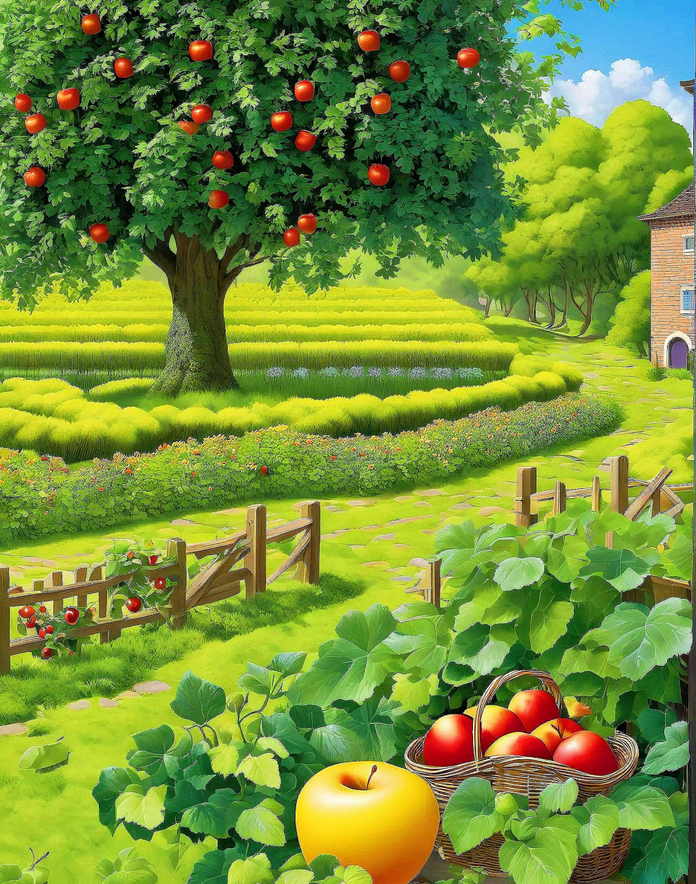 累累果实!田园之乐!美图!