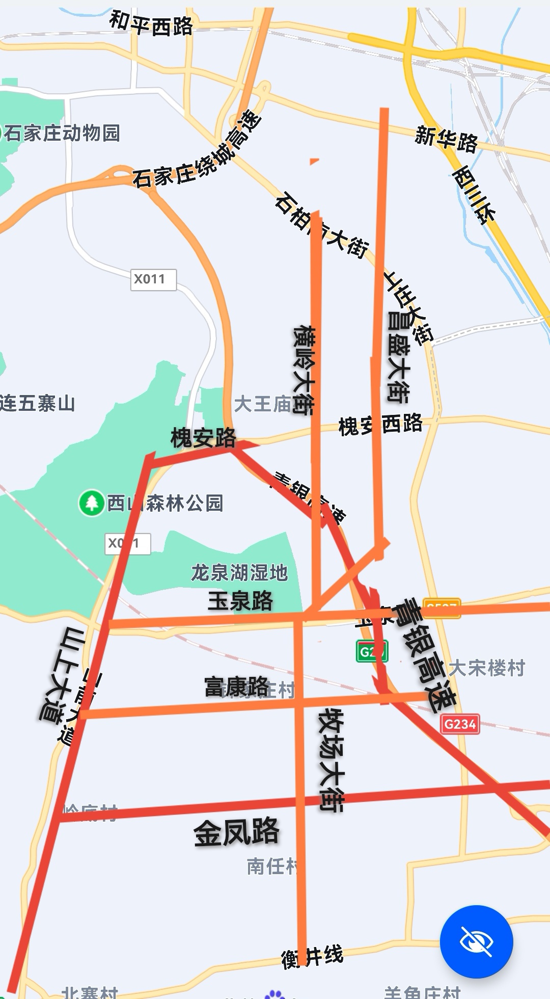 关于石家庄龙泉湖片区建设的几点建议
