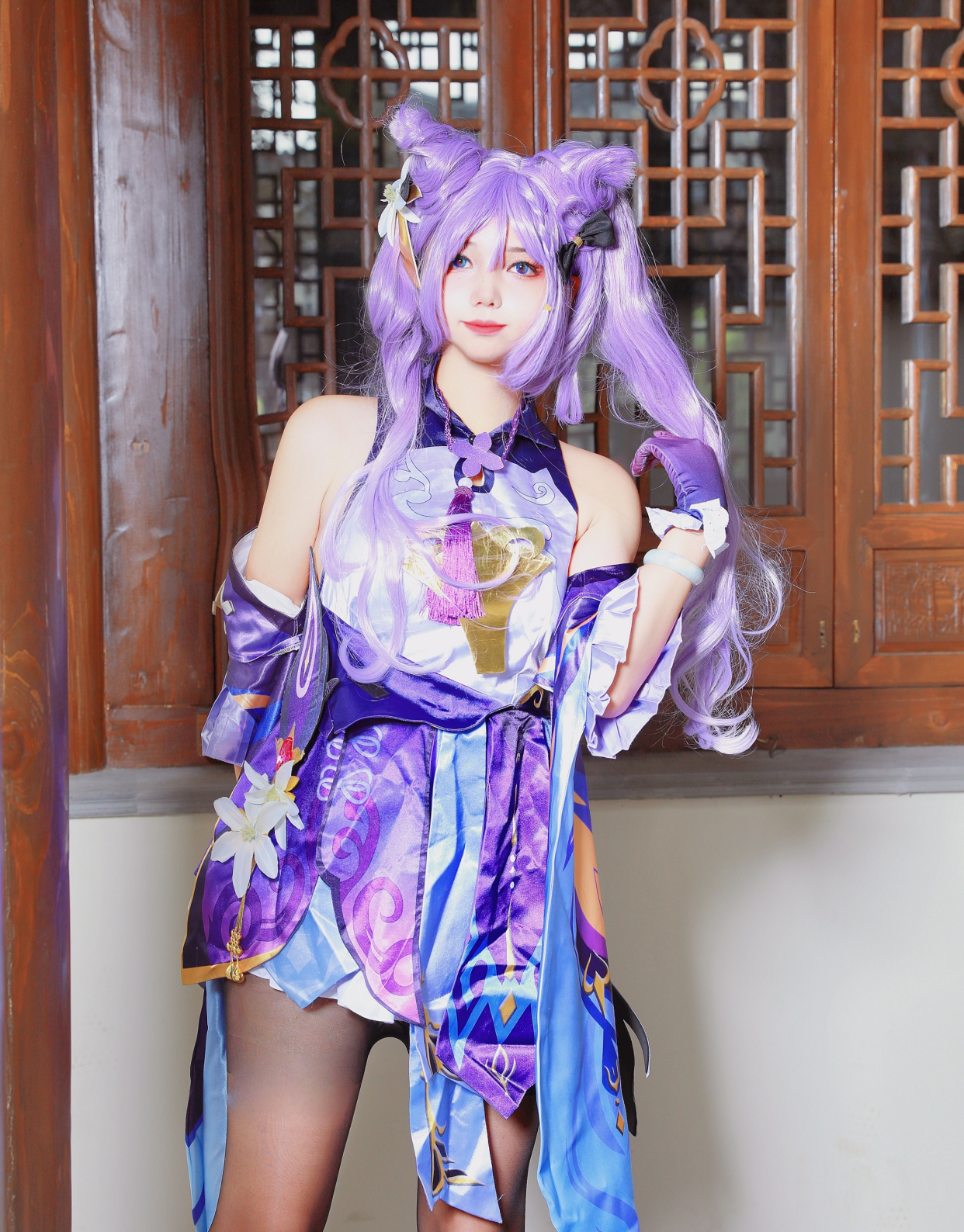 刻晴与甘雨的cosplay,这就是心甘情愿的组合吗?