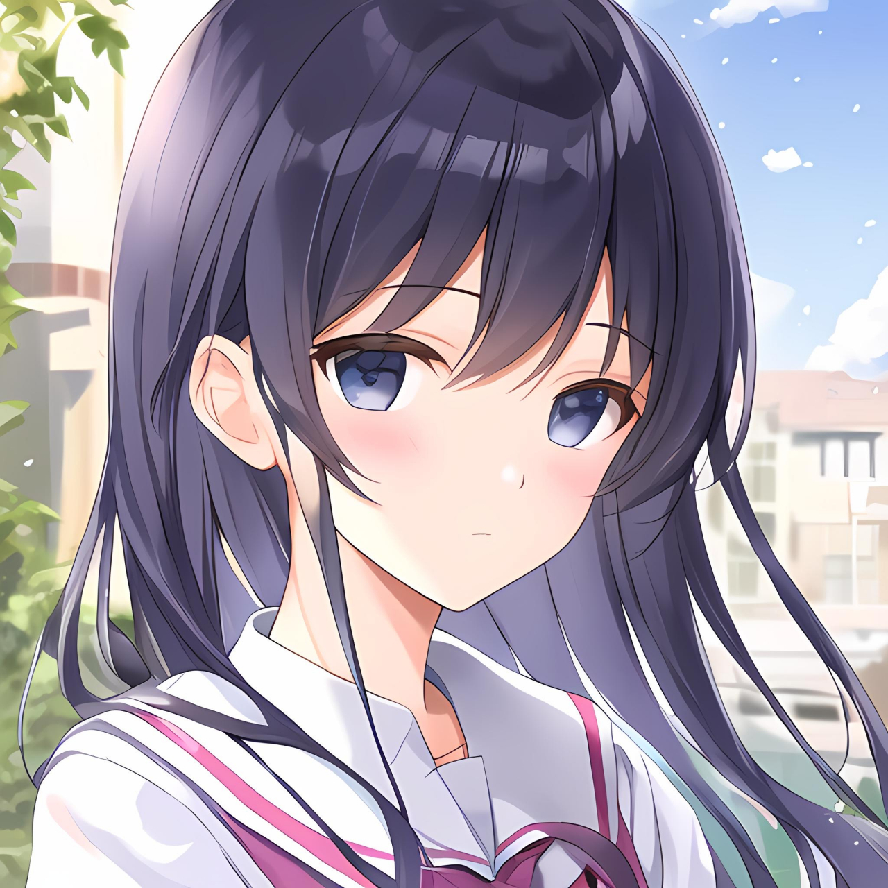 校服美女来啦