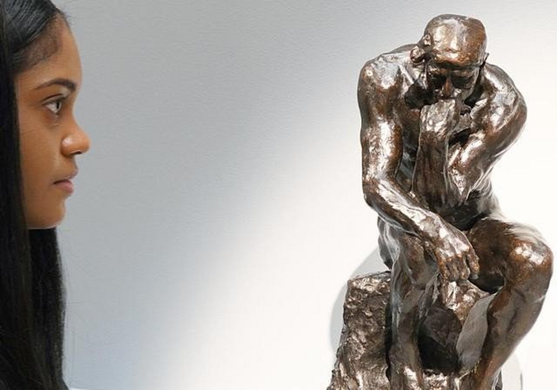 遇见艺术# 罗丹的《思想者》.