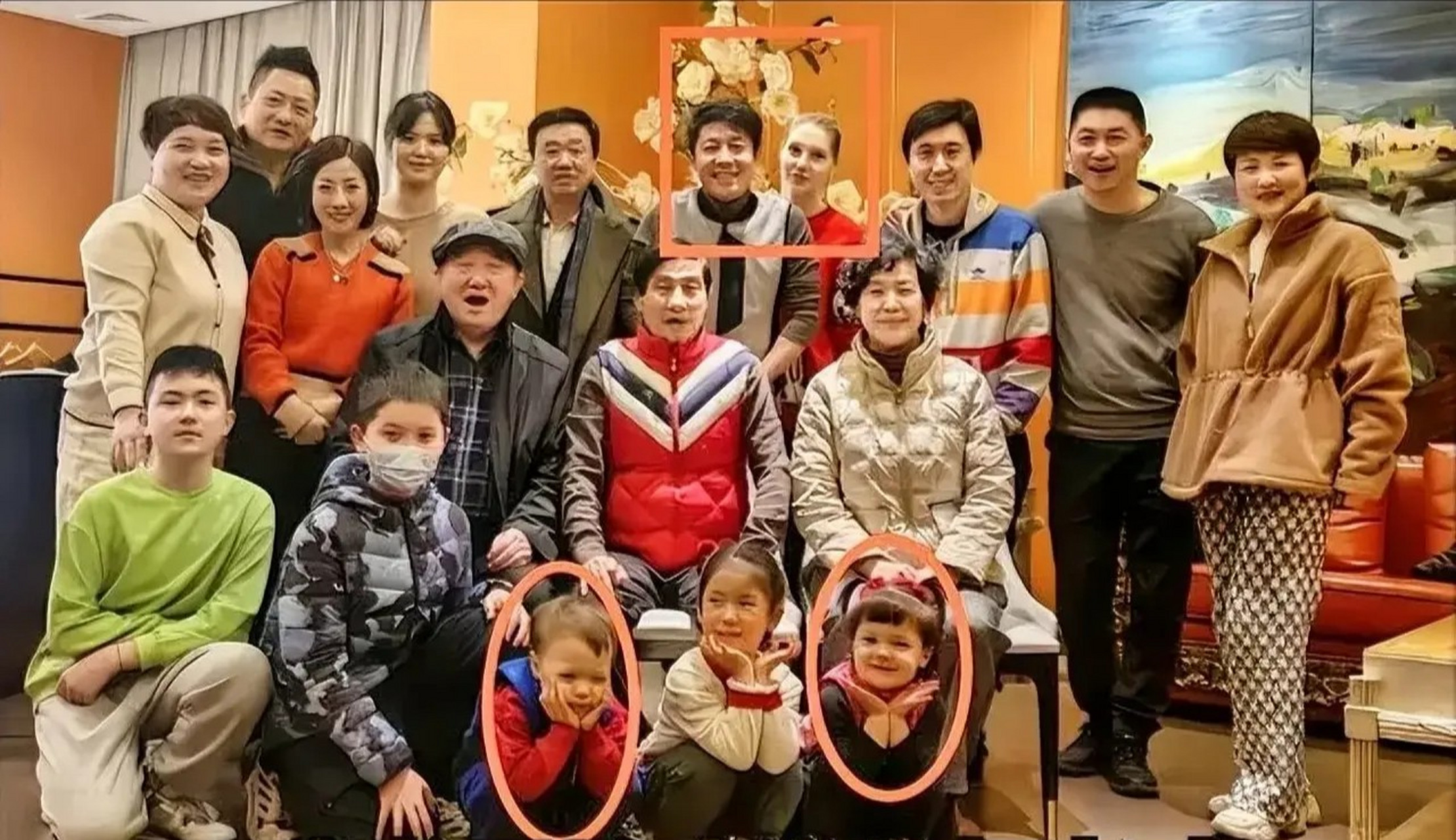 混血龙凤胎儿女正脸首曝光超可爱,亲妹撒贝娜颜值超高不输明星  近日