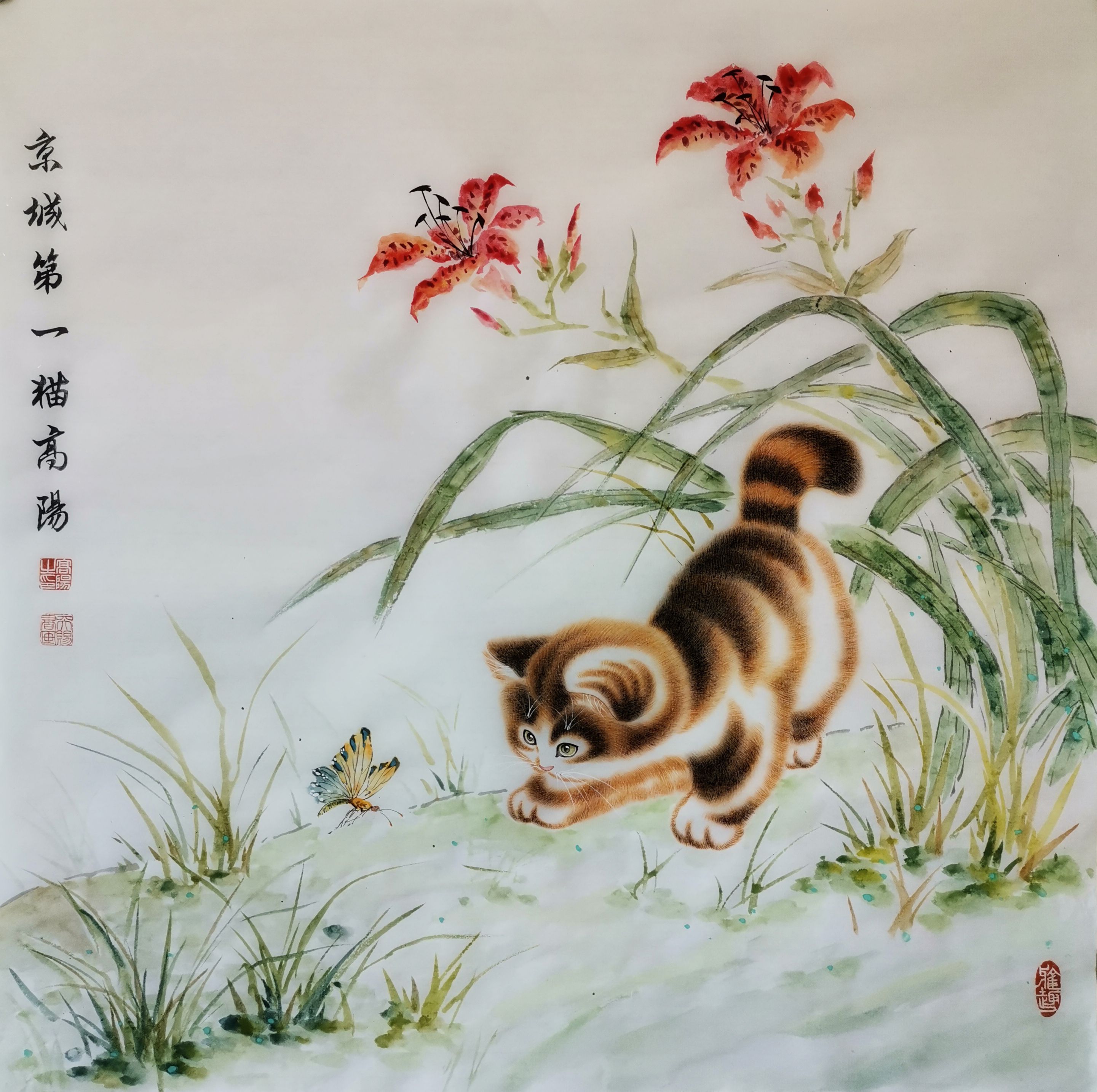 京城第一猫 画家高阳 当代猫王