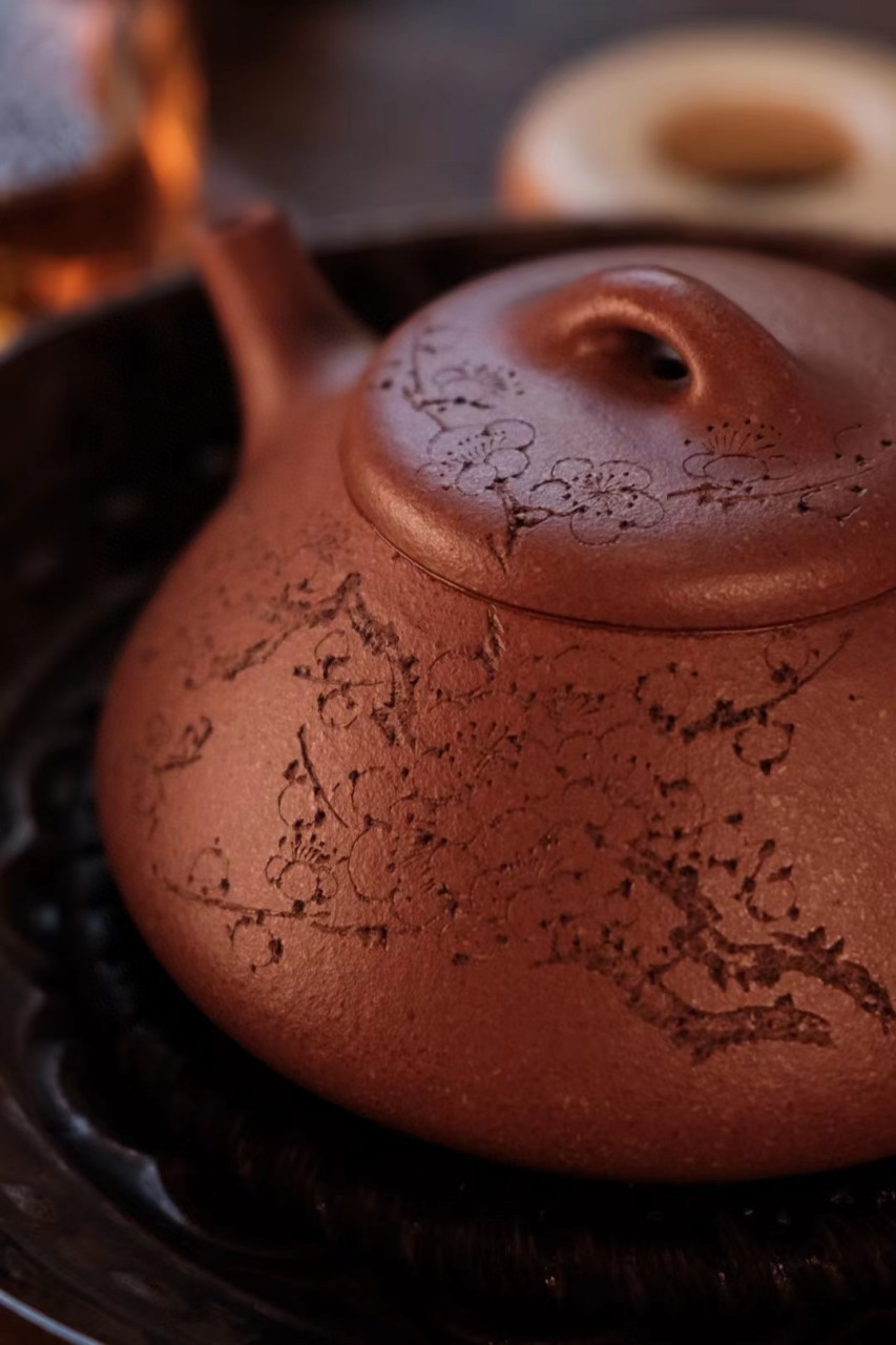 彭年石瓢|优质降坡泥|160cc|全手  整器较传统石瓢更扁,腹部更加开阔