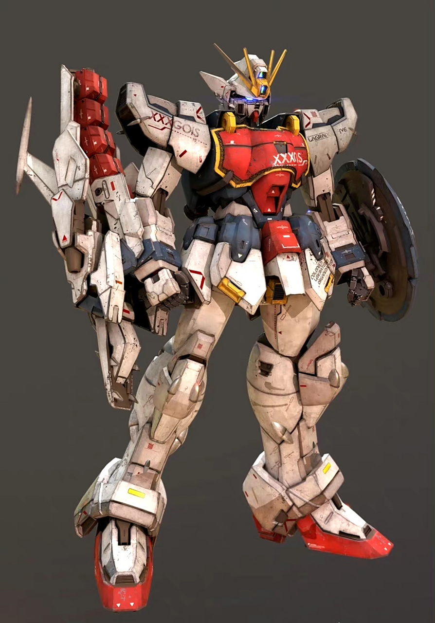 建模欣赏:机动战士高达w机体,by ivan sanchez.#动漫# #模型# #高达