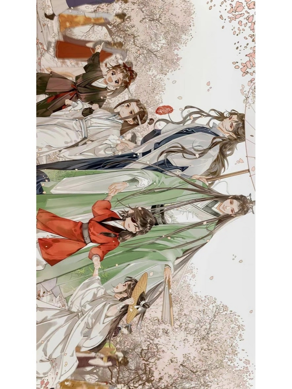 来一波墨香全家福#魔道祖师# #天官赐福#  #墨香家的儿子