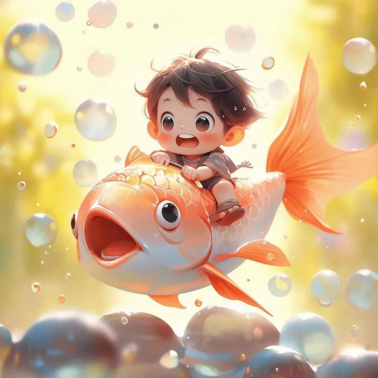 锦鲤附体,好运连连,运气爆棚oh~[awsl]