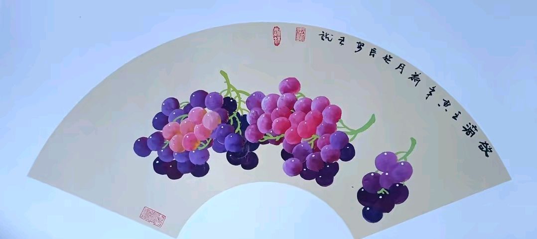 露珠葡萄醉画坛——记长安实力派画家王龙