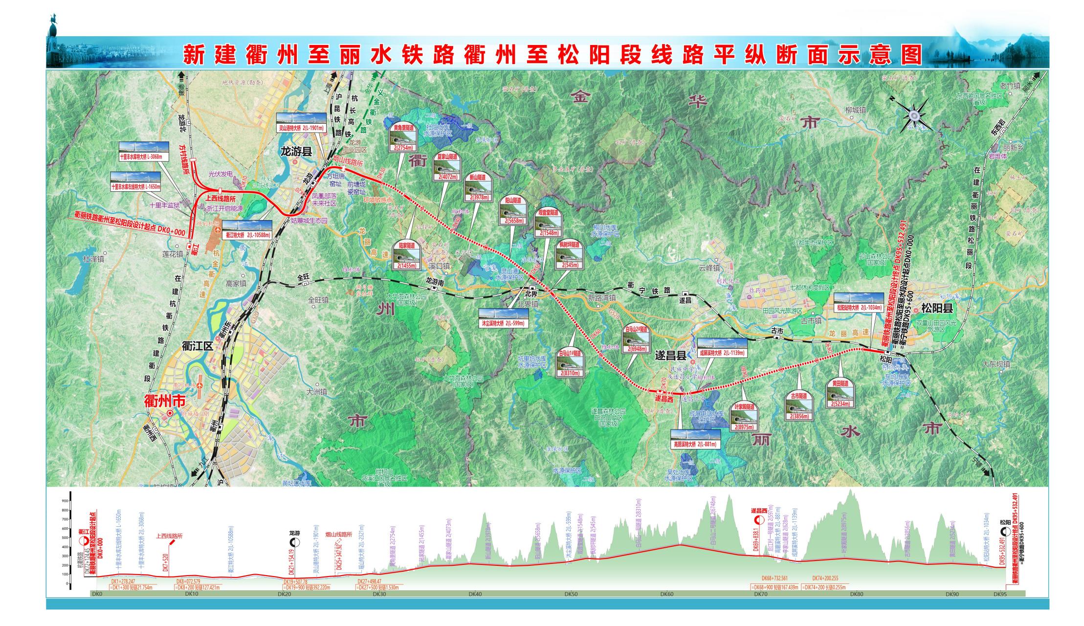 衢丽铁路二期路线图图片