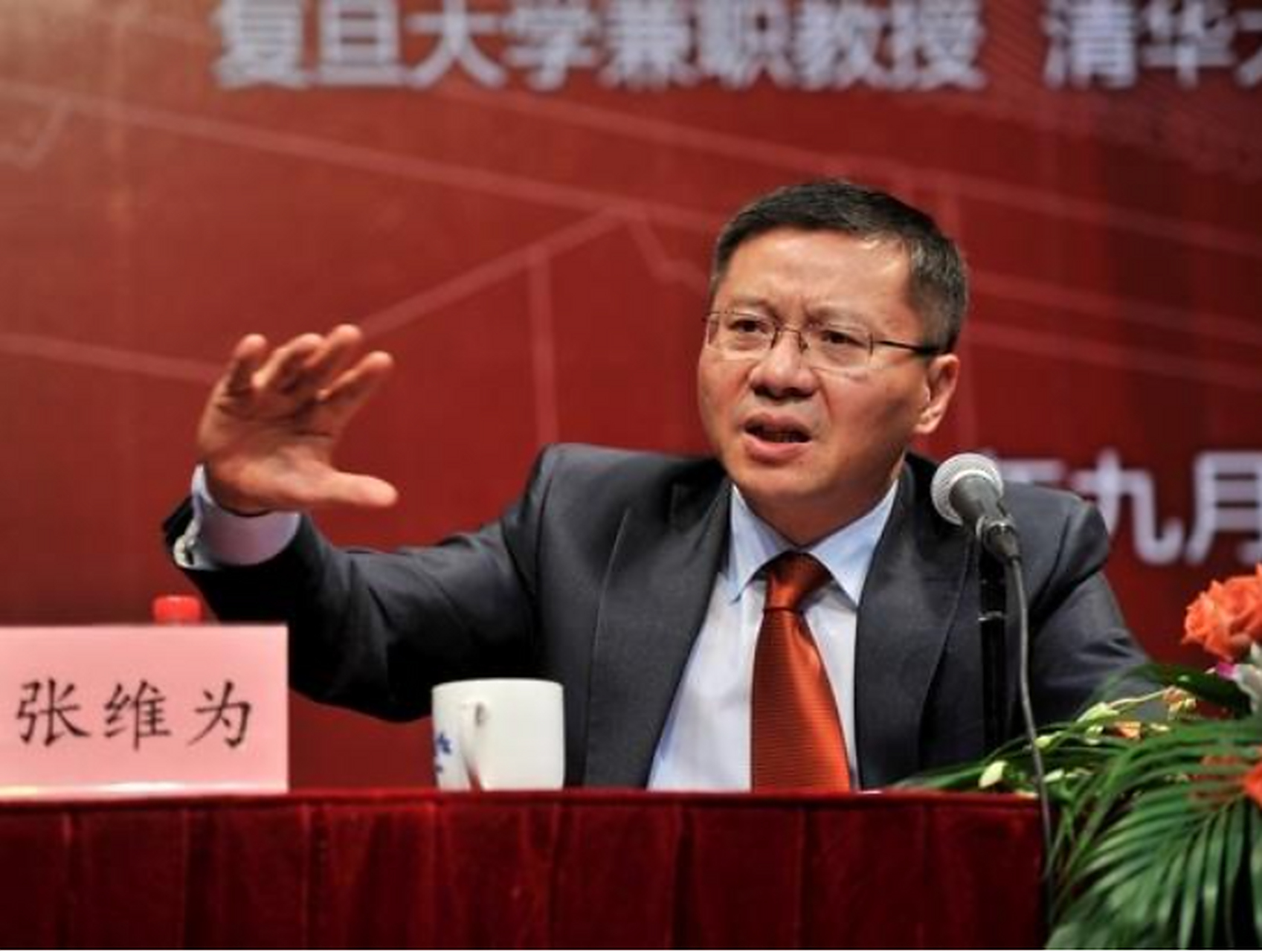 复旦大学教授张维为说:"这三年我走了不少地方,我是比较相信的是,一个