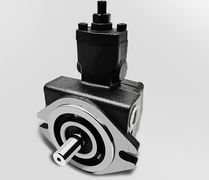 单作用叶片泵工作原理