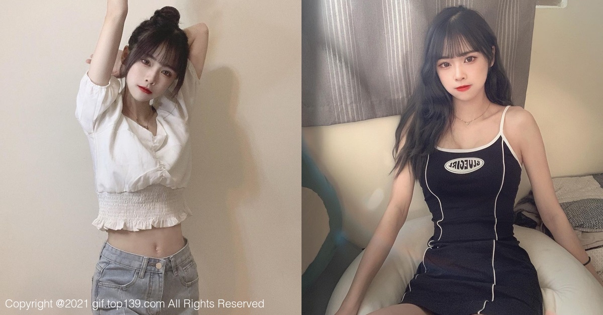 眼睛会放电！甜美美女「7n」纤细小蛮腰无敌了吧！