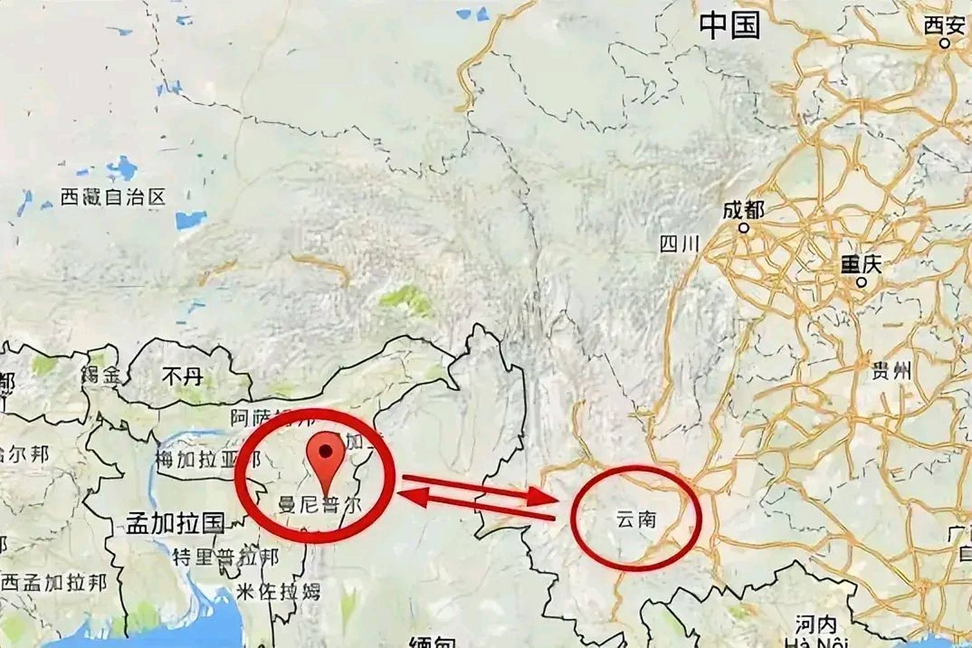 一觉醒来,印度的"曼尼普尔邦"爆发大规模冲突,民众要求独立.