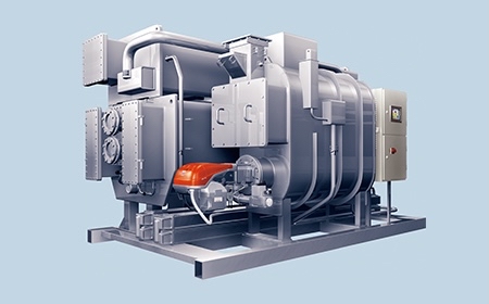 溴化锂制冷机回收:直燃型