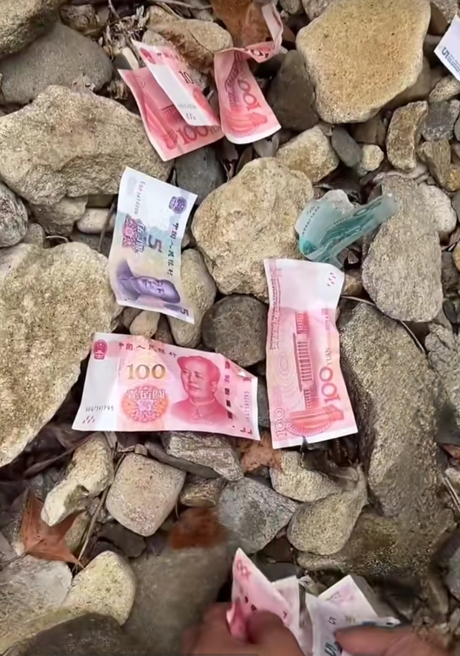 说实话,穷了几十年的我,是做梦都不敢像这样捡钱呀!