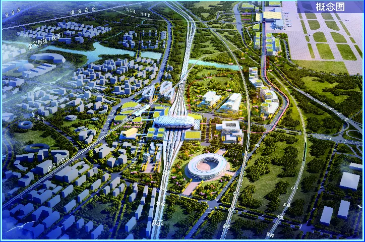 金义国际机场规划图图片