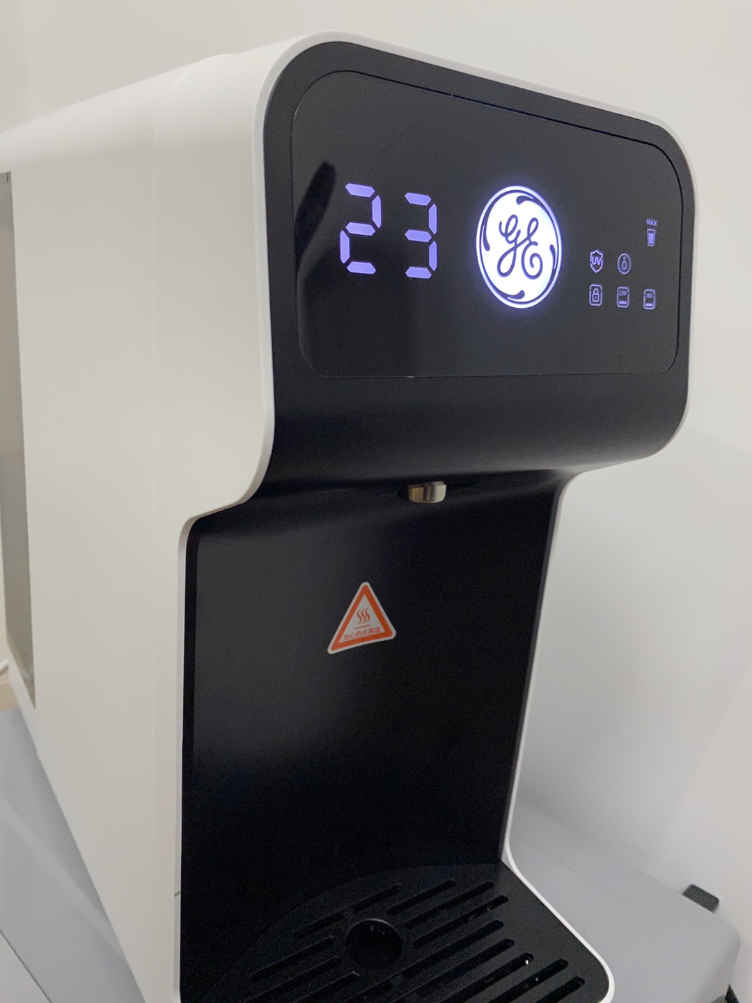 ge通用电气桌面即热净水器评测,真纳滤不结垢饮用更健康