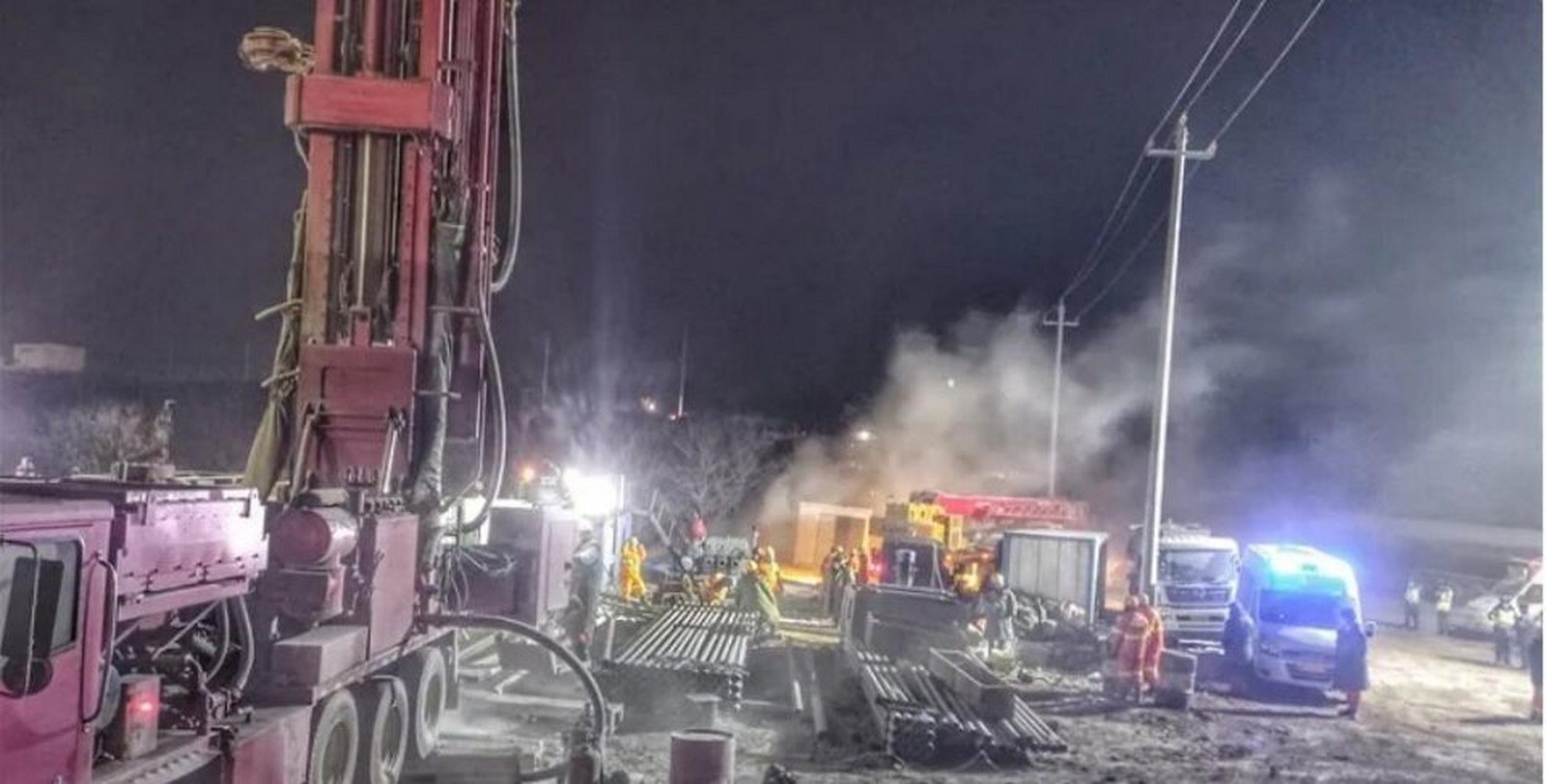 山东栖霞金矿爆炸22人被困# #栖霞金矿事故被困22人全部都活着