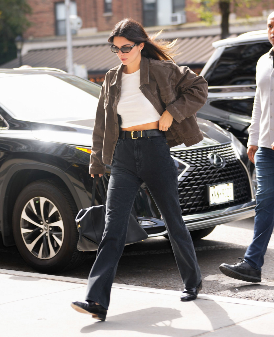 超模肯豆最新纽约外出街拍!#九月动态激励计划