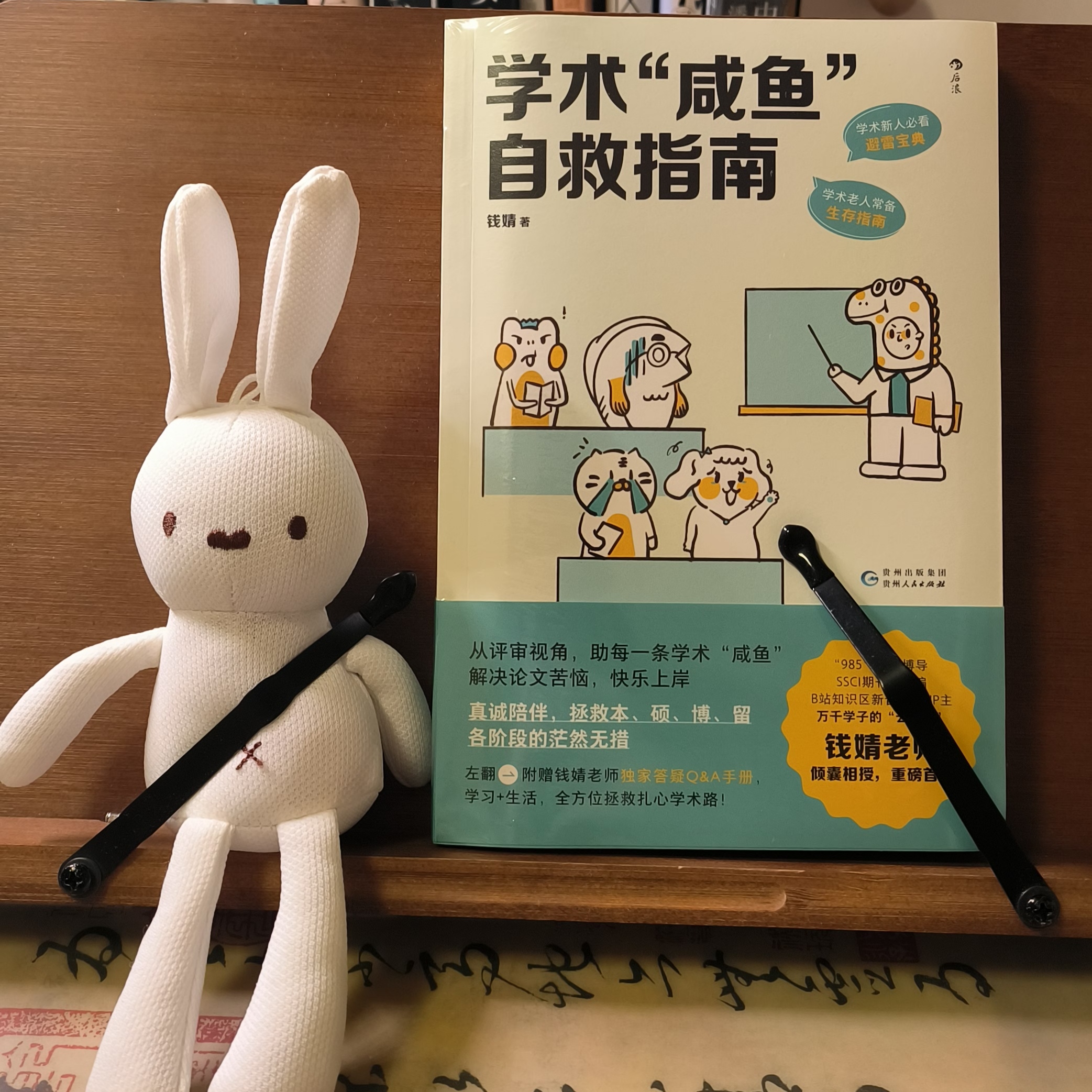 《學術鹹 魚自救指南》:解 決學術問題,只靠這本書夠嗎?