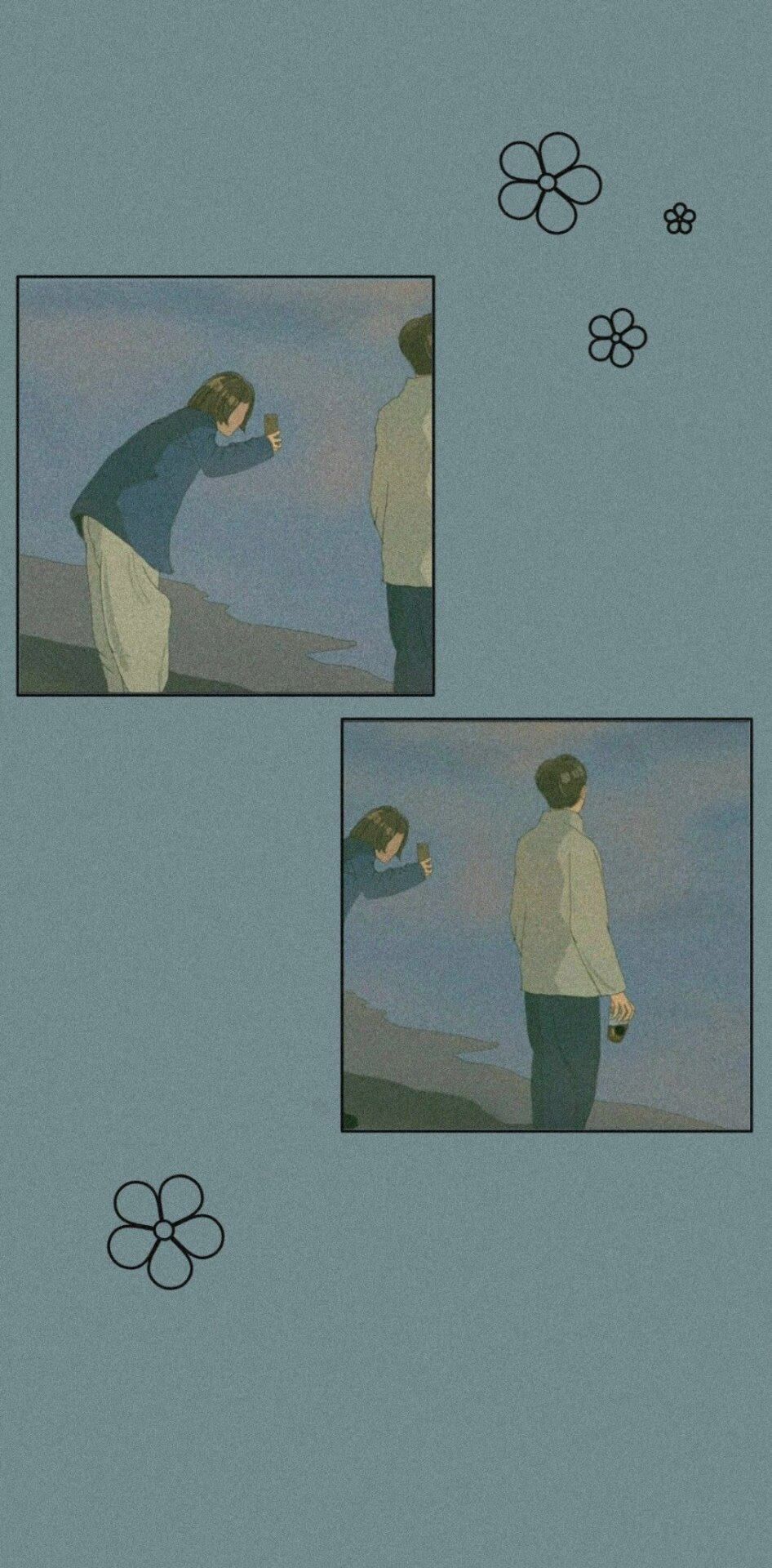 手机壁纸分享 分屏壁纸