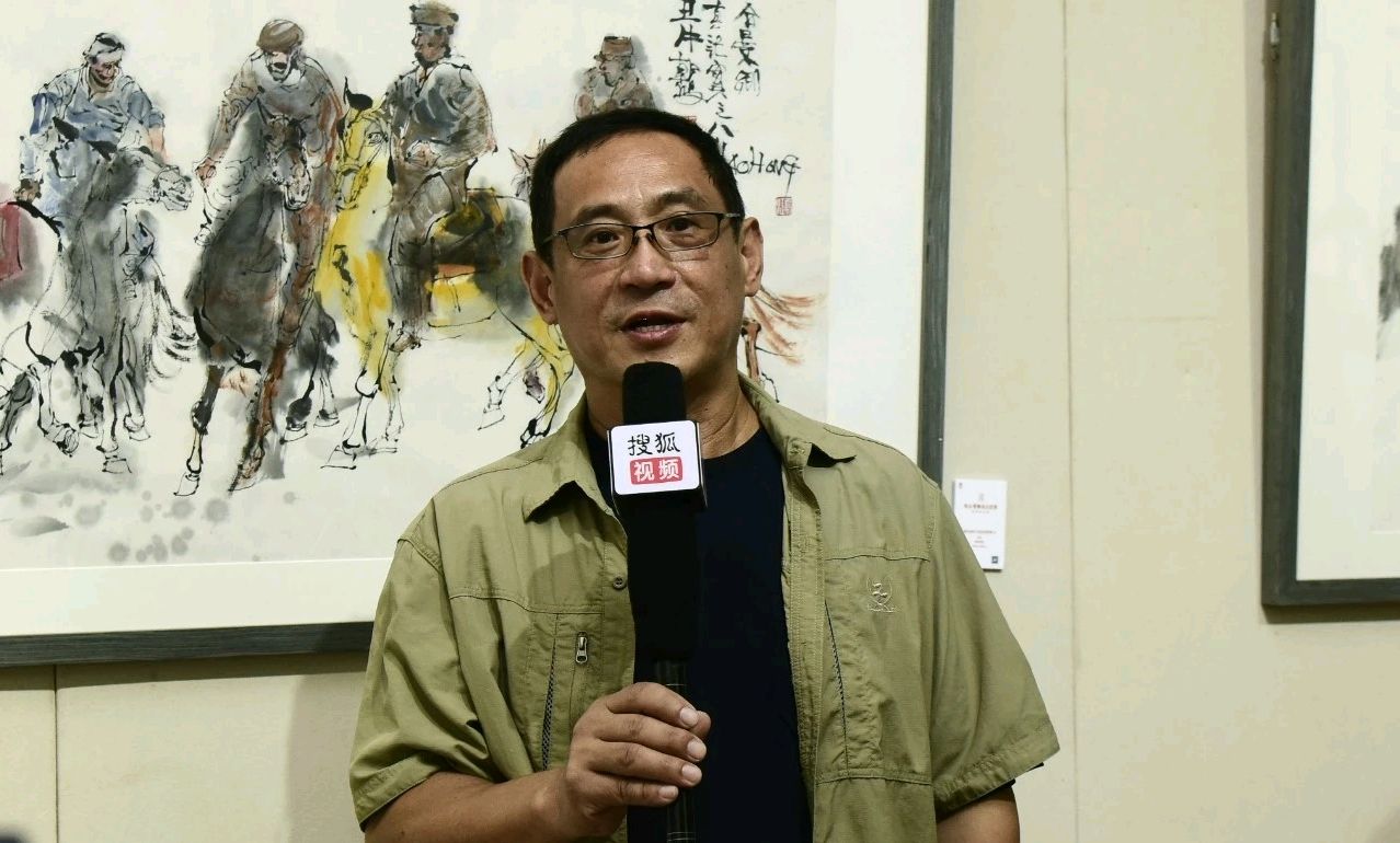 水墨方阵|朝鸿写意人物画