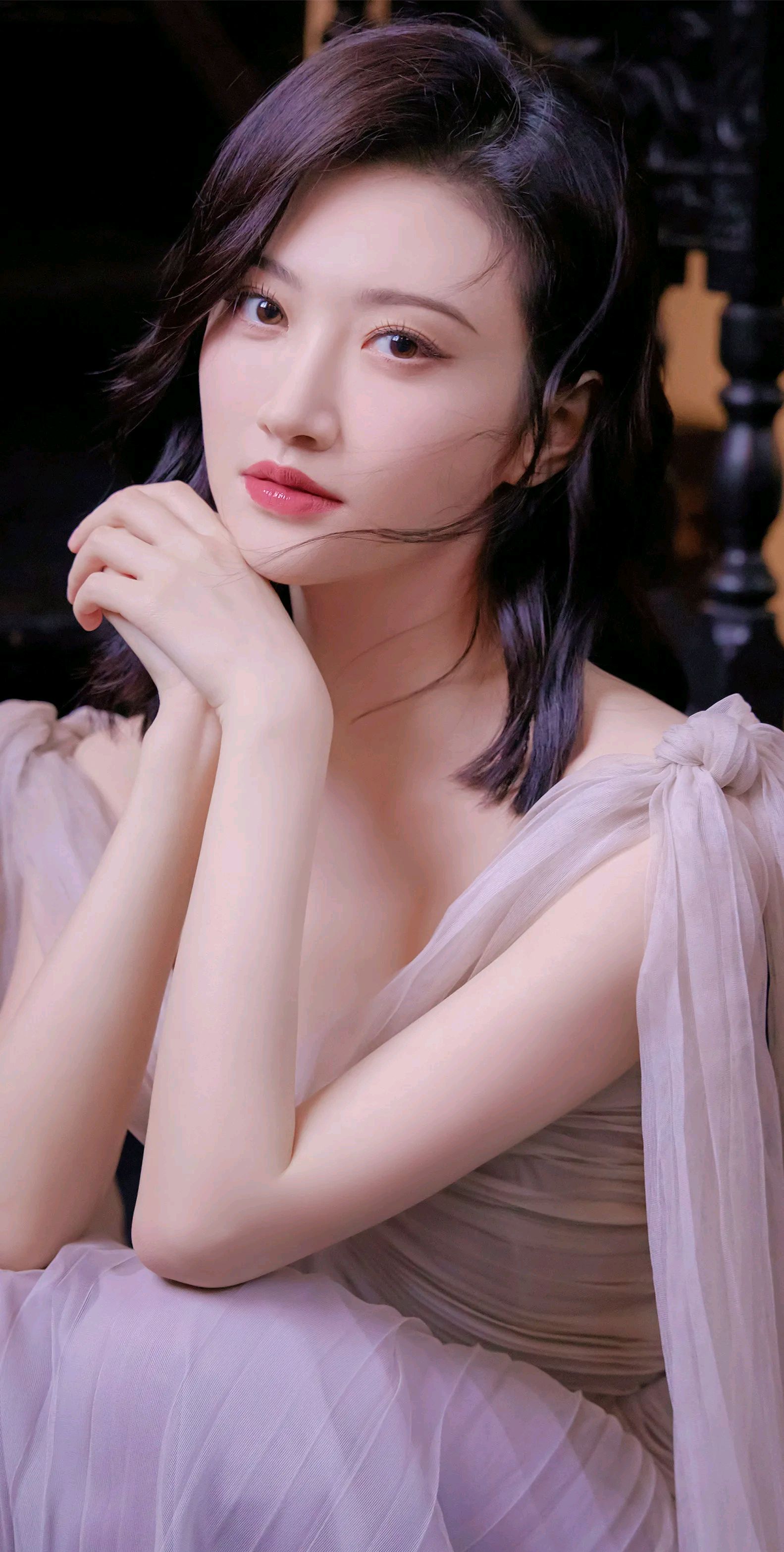 景甜的美真是挡不住,冰肌玉肤,大有倾国倾城之貌