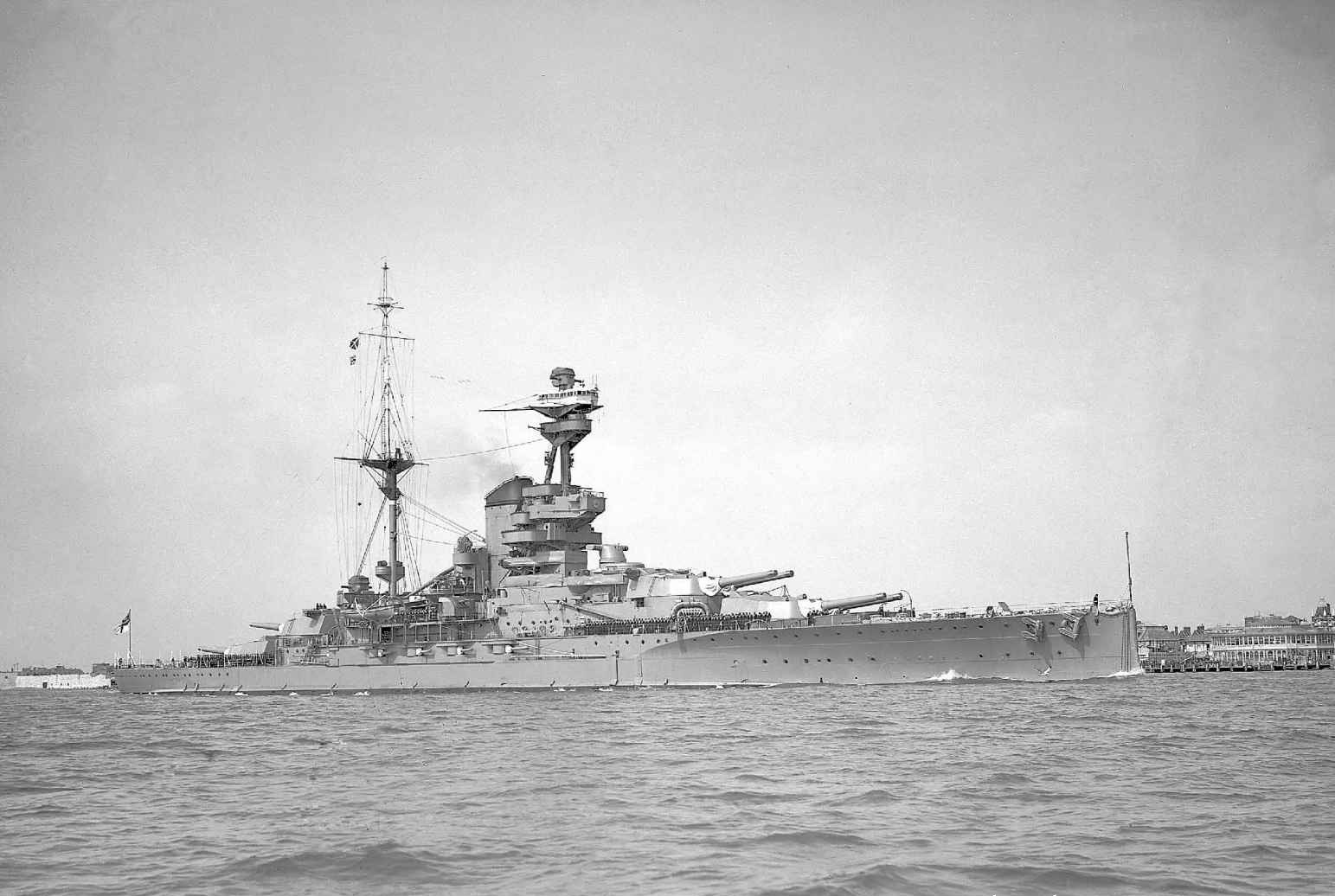 战舰欣赏:英国海军 复仇级战列舰