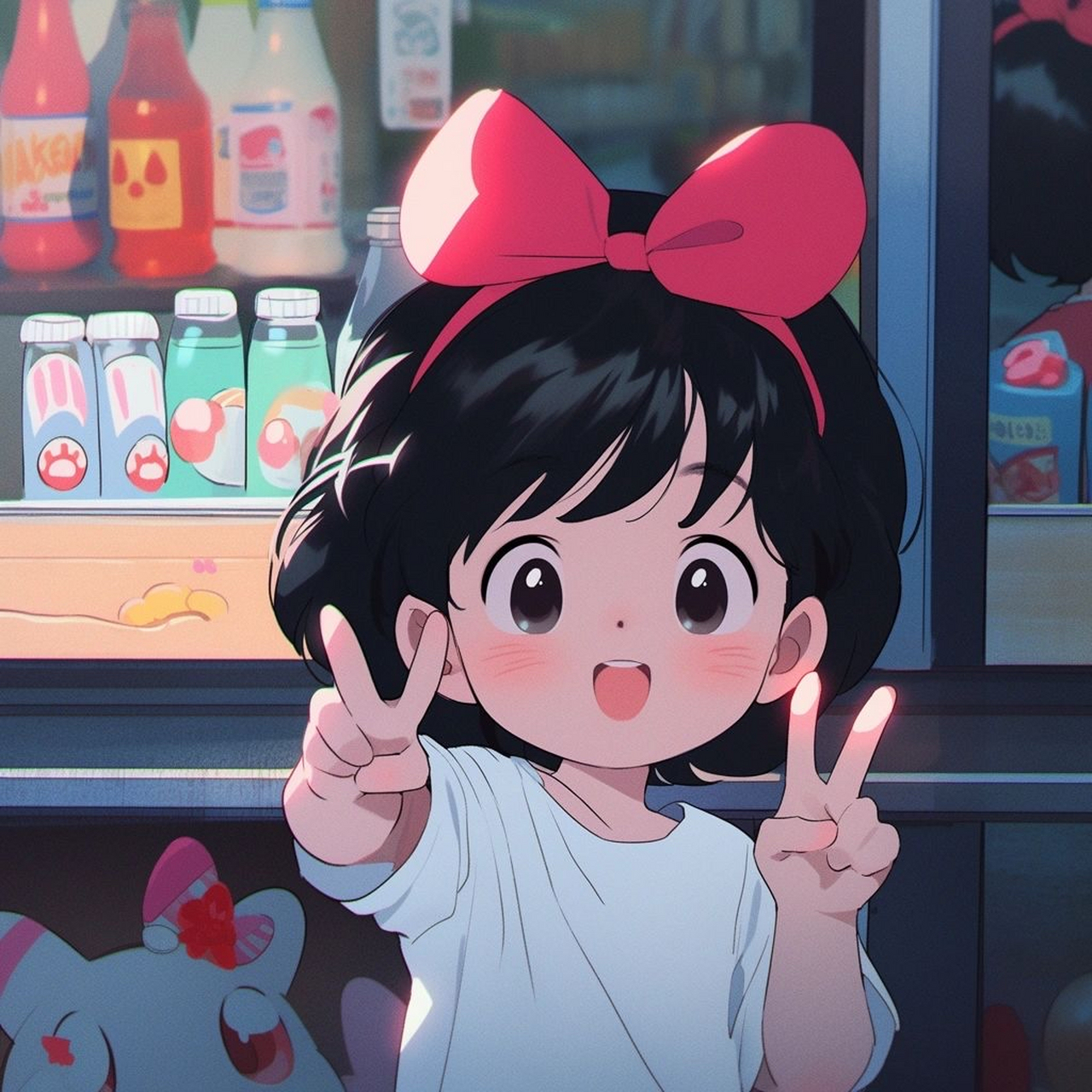 一起和生活比耶![心]#头像# #治愈