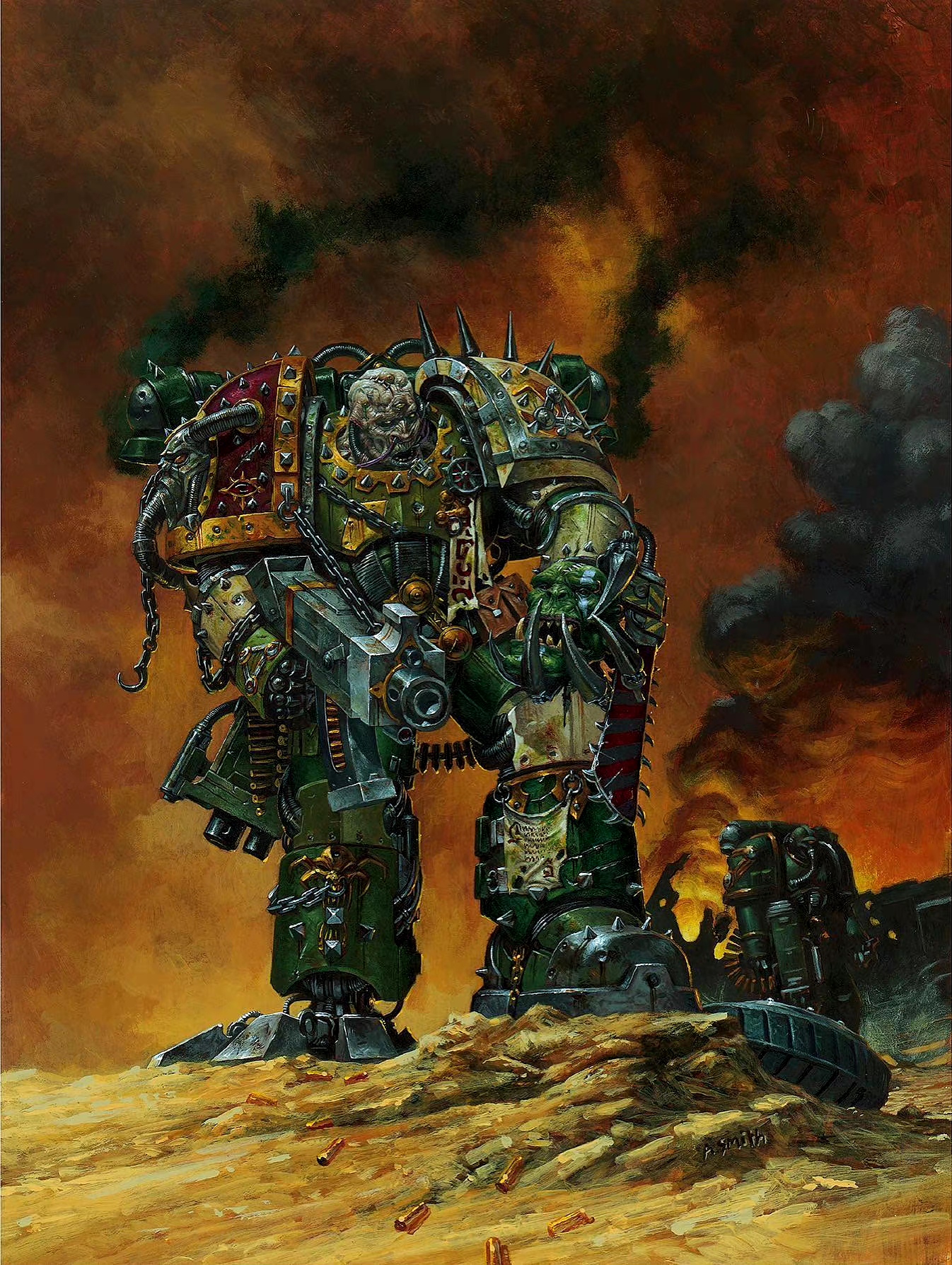 adrian smith 战锤系列插画欣赏