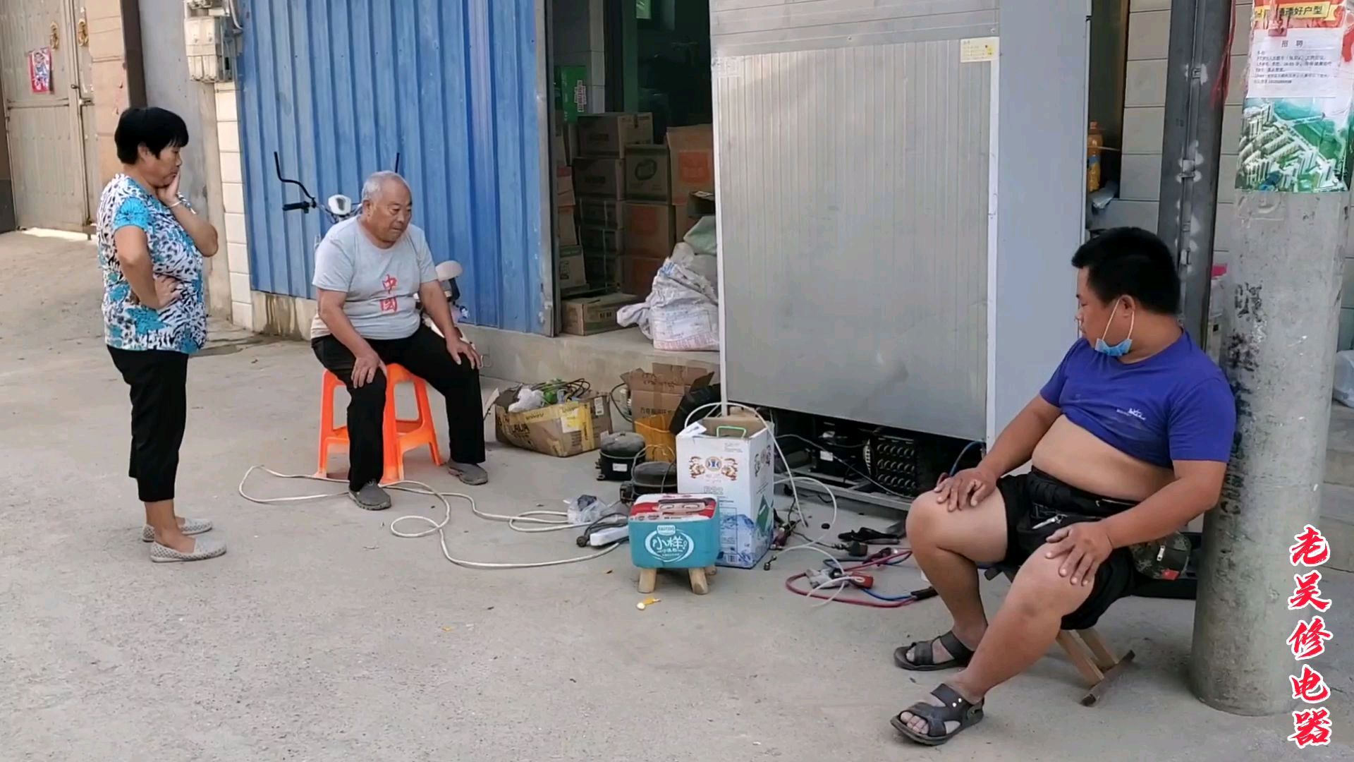 这台展示柜烧毁压缩机的原因,终于找到了,干了20多年第一次碰到