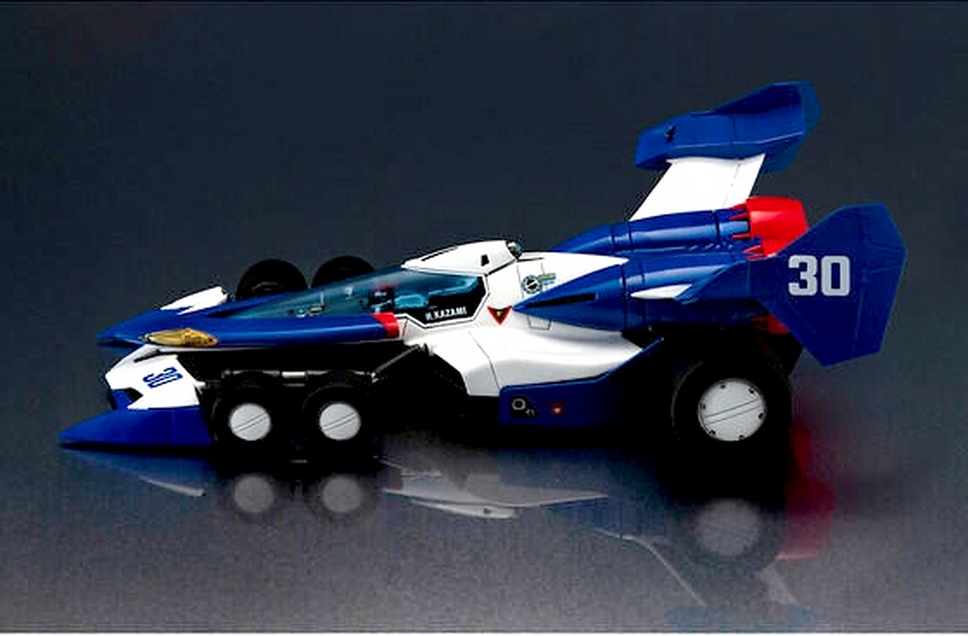 模型欣赏:megahouse 新世纪gpx 高智能方程式赛车 超级阿斯拉达01 ver