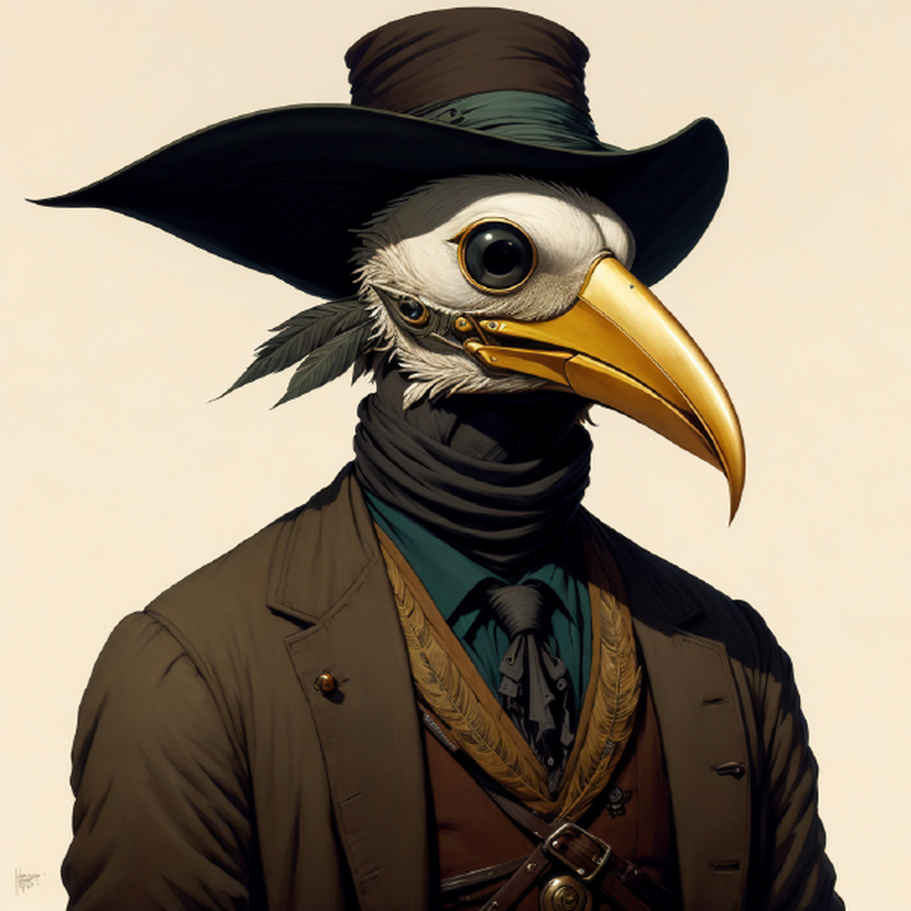 微小说049:瘟疫医生的秘密 在一个遥远的国度,有一个神秘的组织,名为