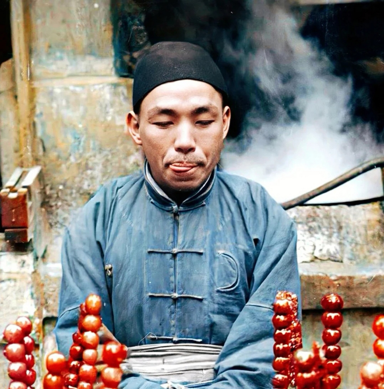 卖糖葫芦照片图片