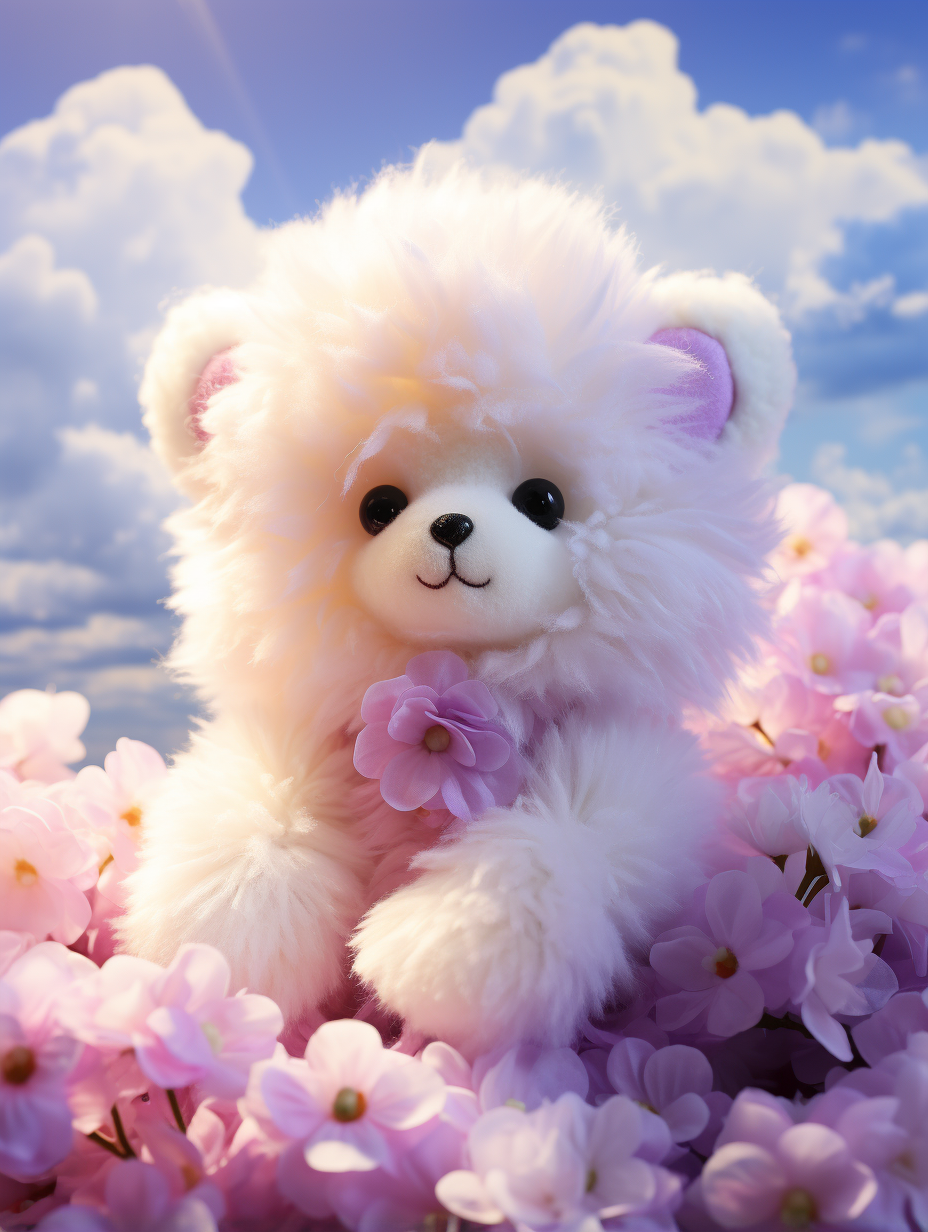 可爱小熊可做头像壁纸背景图