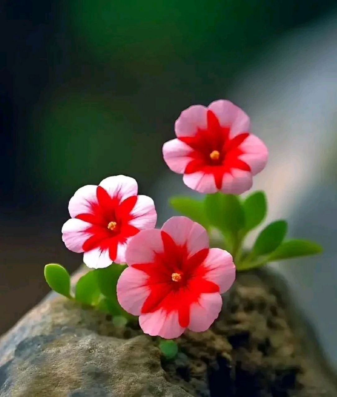 雨中逢花,世中逢尔,是一种缘分.