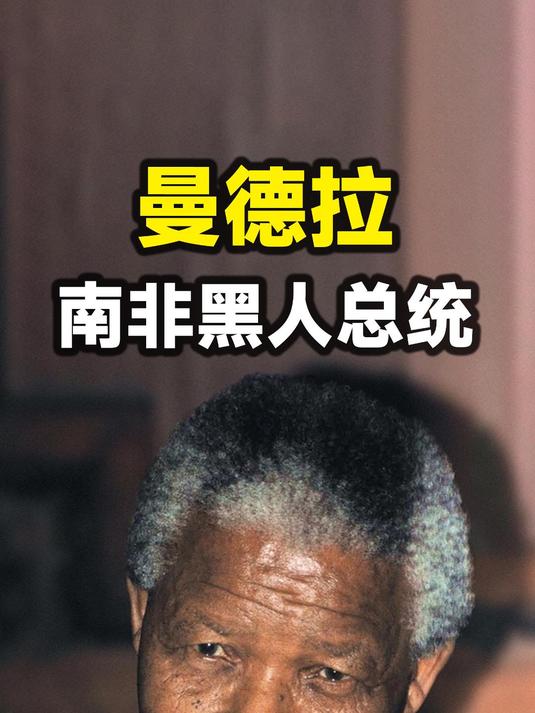 南非首位黑人总统