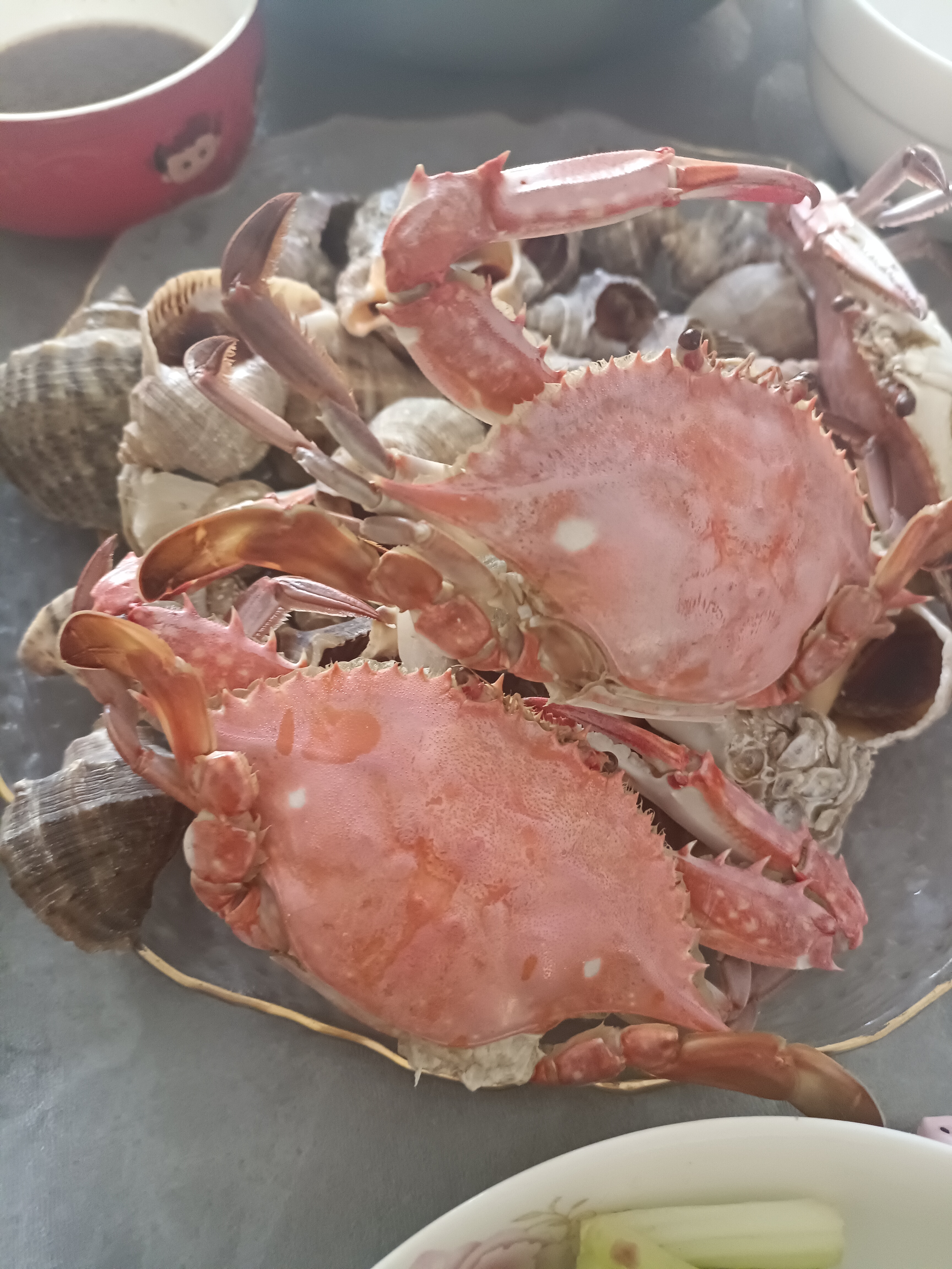 老公请同事来家里吃饭,吃完早饭赶紧出门采购