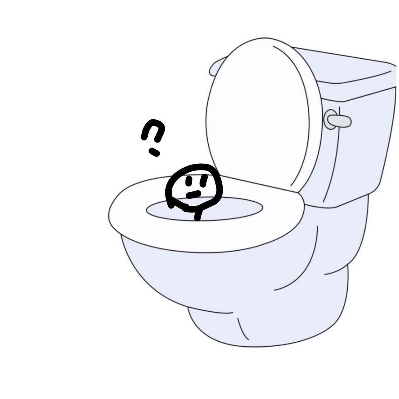 画出你上厕所的姿势,然后评论区疯了.