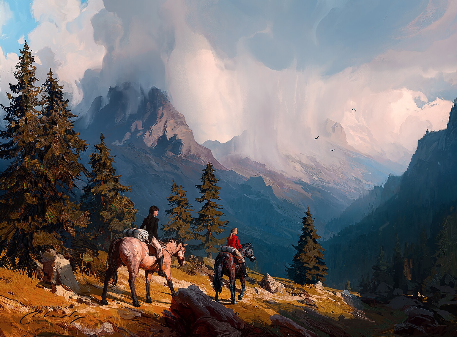 画师artem chebokha插画作品欣赏