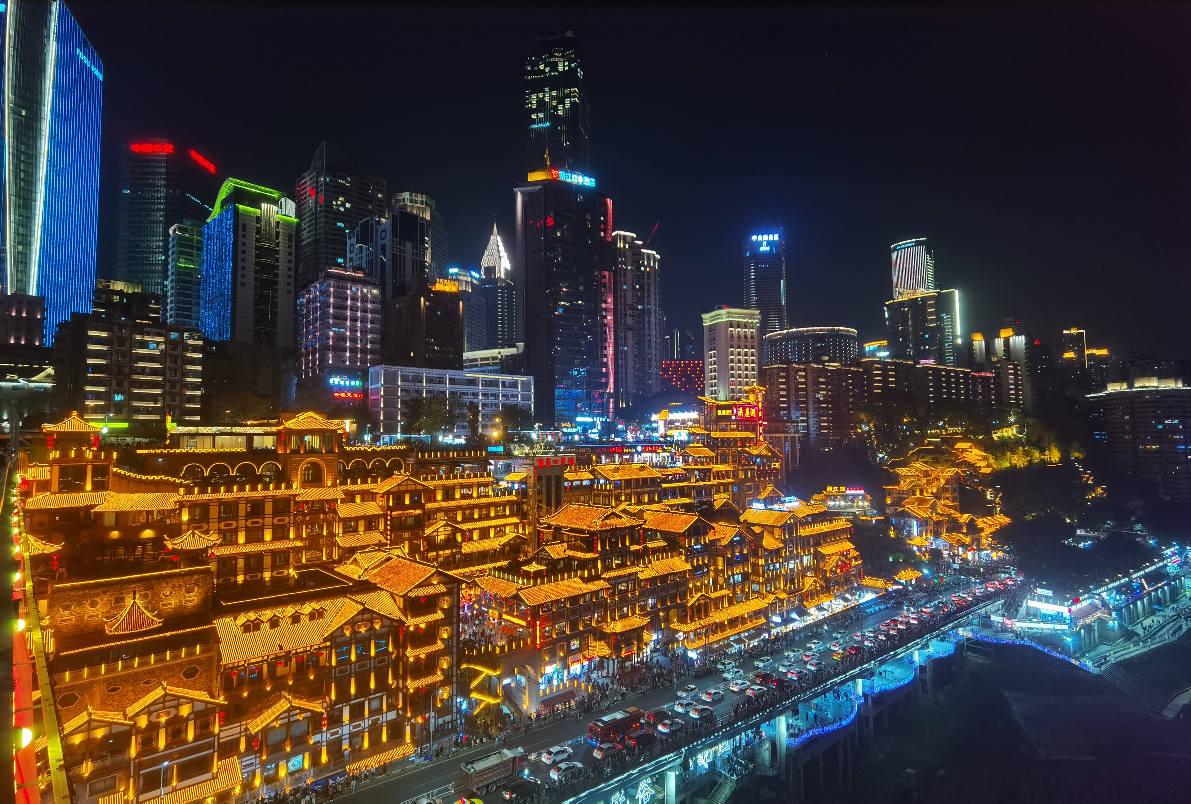 重庆|洪崖洞 理想机位拍摄地,上桥路线打卡攻略