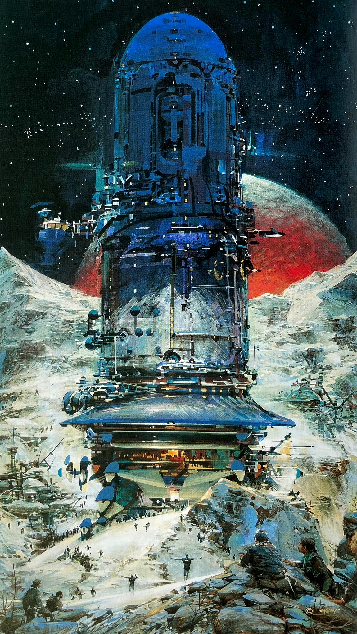 约翰·伯奇太空题材作品欣赏