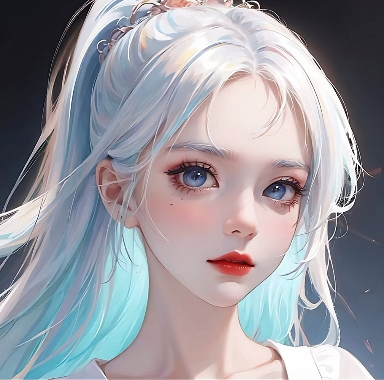 气质感爆棚的女神头#微信头像# #美女# #动漫头像和壁纸